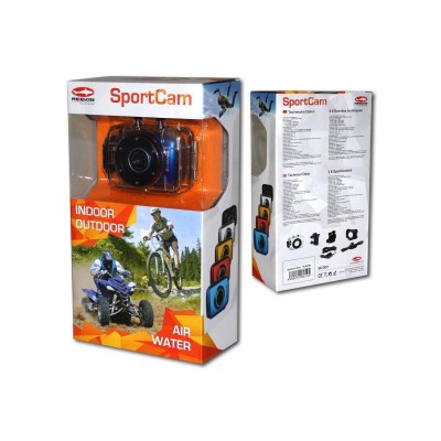 Reekin Waterproof SportCam Action Camcorder (Red)
